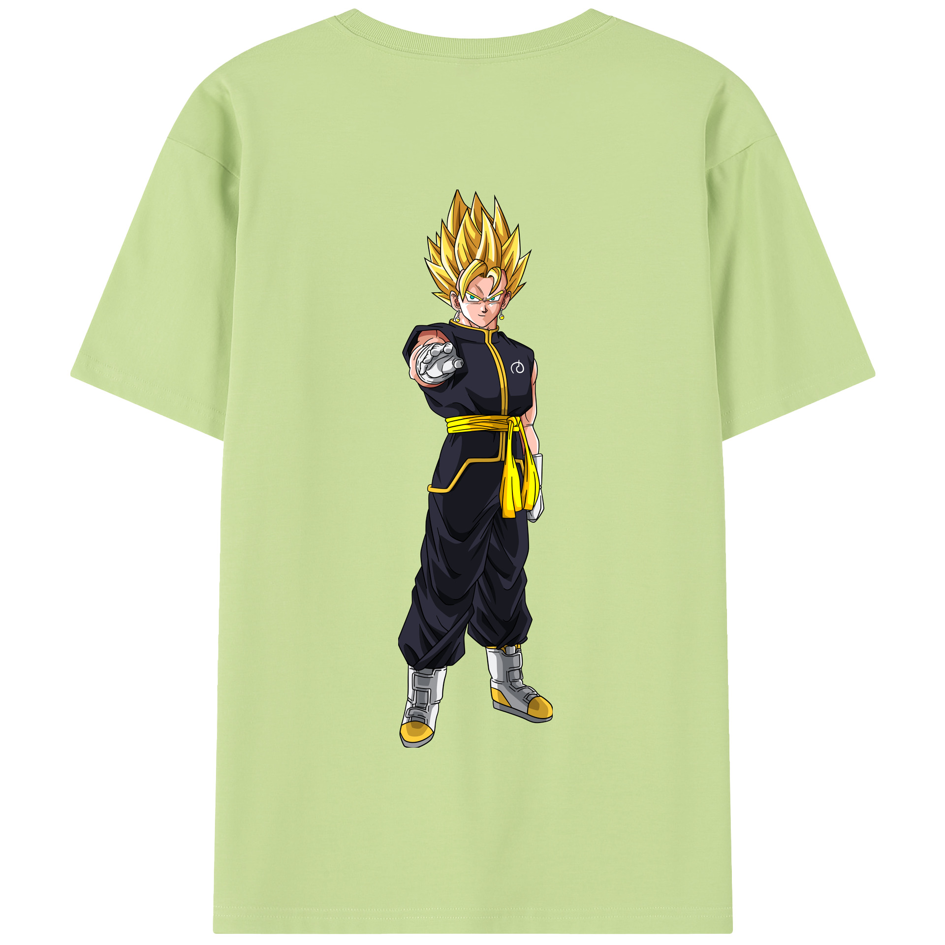 （画像用） ドラゴンボール ベジット DRAGON BALL Vegetto 綿100％半袖Tシャツ（背面プリント）